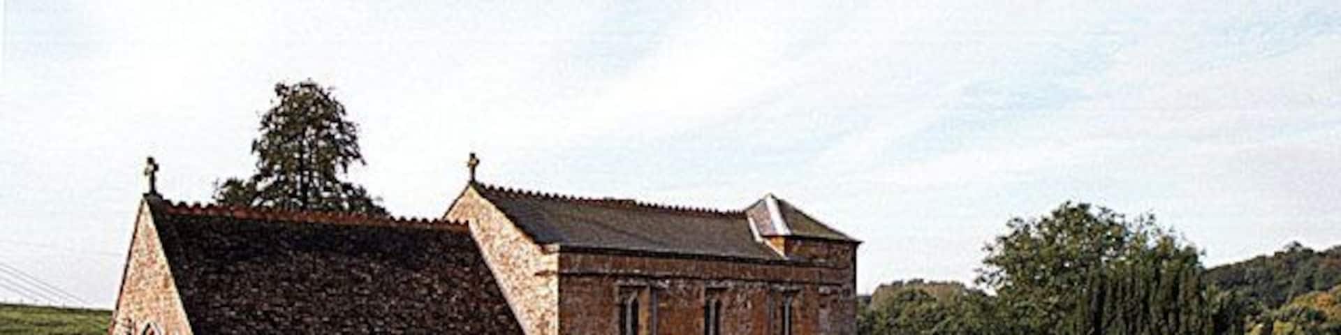 Church of England parish church of St Peter, Drayton (near Banbury), Oxfordshire. St Peter's originated as a Norman building in the 11th or 12th century.