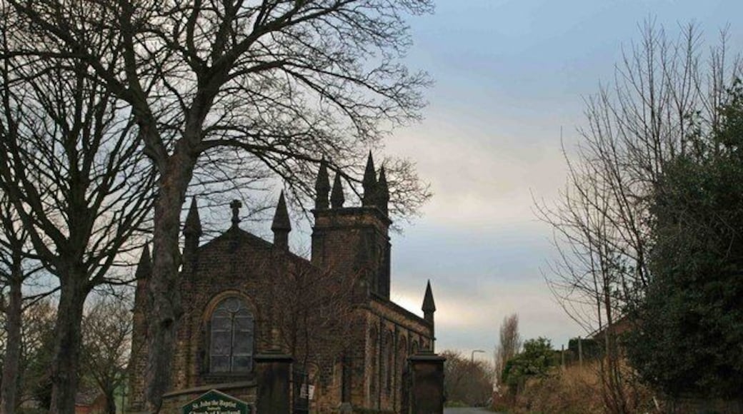 St. John the Baptist Church, near to Dodworth, Barnsley, Great Britain. Green Road Dodworth.