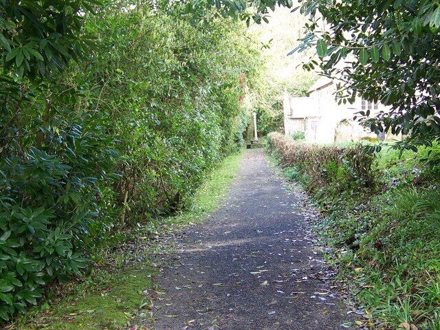 Path to St John the Baptist Church, East Down