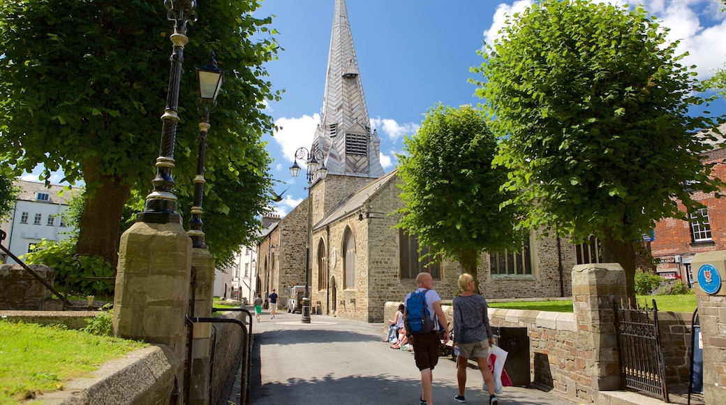 Barnstaple which includes a small town or village as well as a small group of people