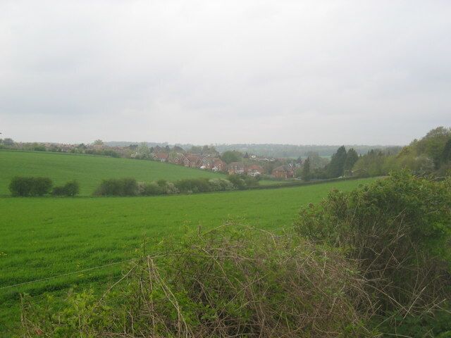 South Overton from the North Waltham Road.