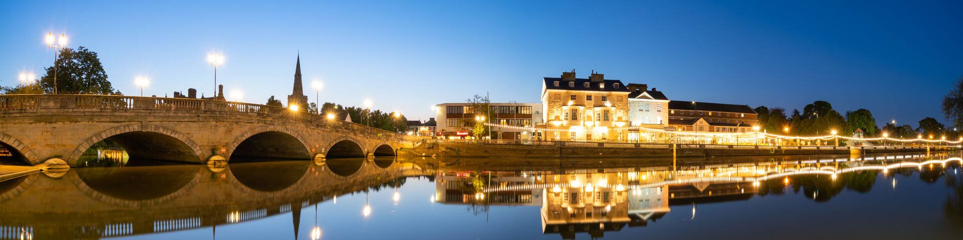 Bedford bridge on the Great Ouse River