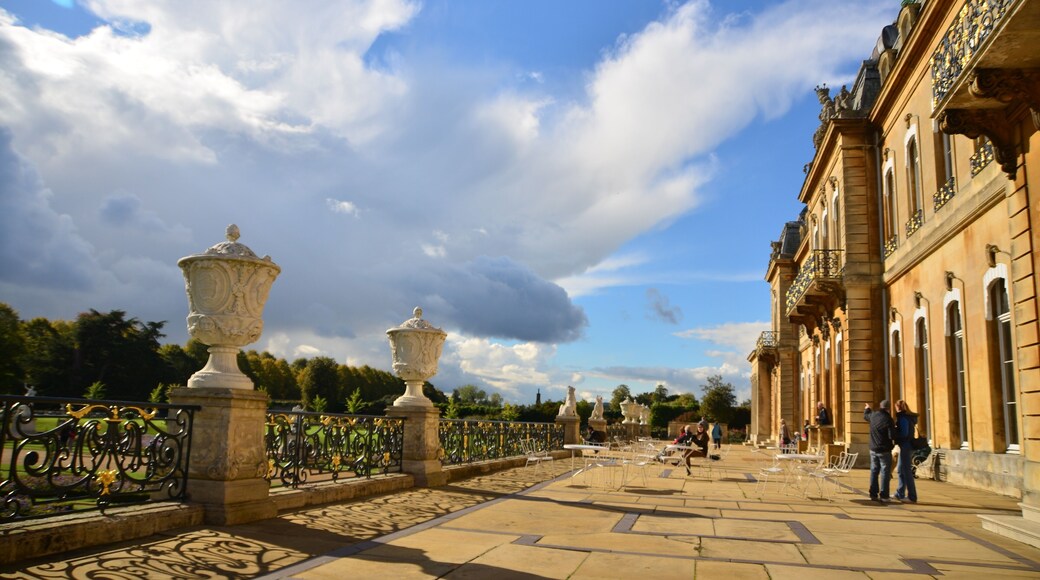 Storm clouds from Wrest Park Terrace