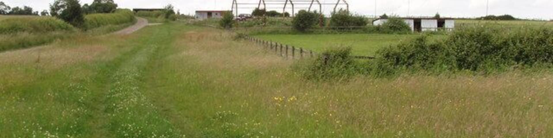 John Bunyan Trail at Hall End, Wootton The John Bunyan Trail is a 75 mile circular path through places associated with John Bunyan.