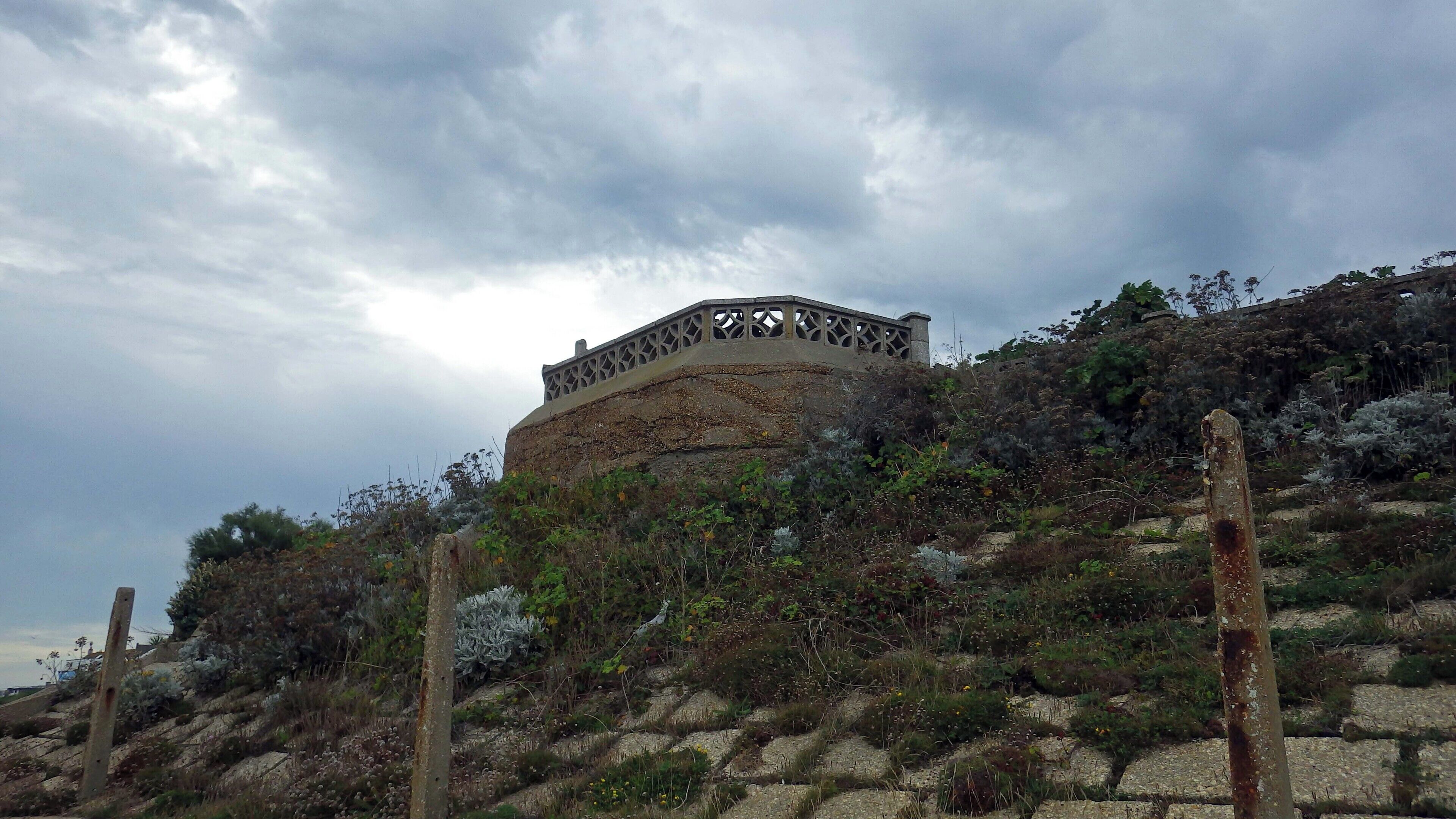 Rear of 13 Herbrand Walk looking out over the beach.