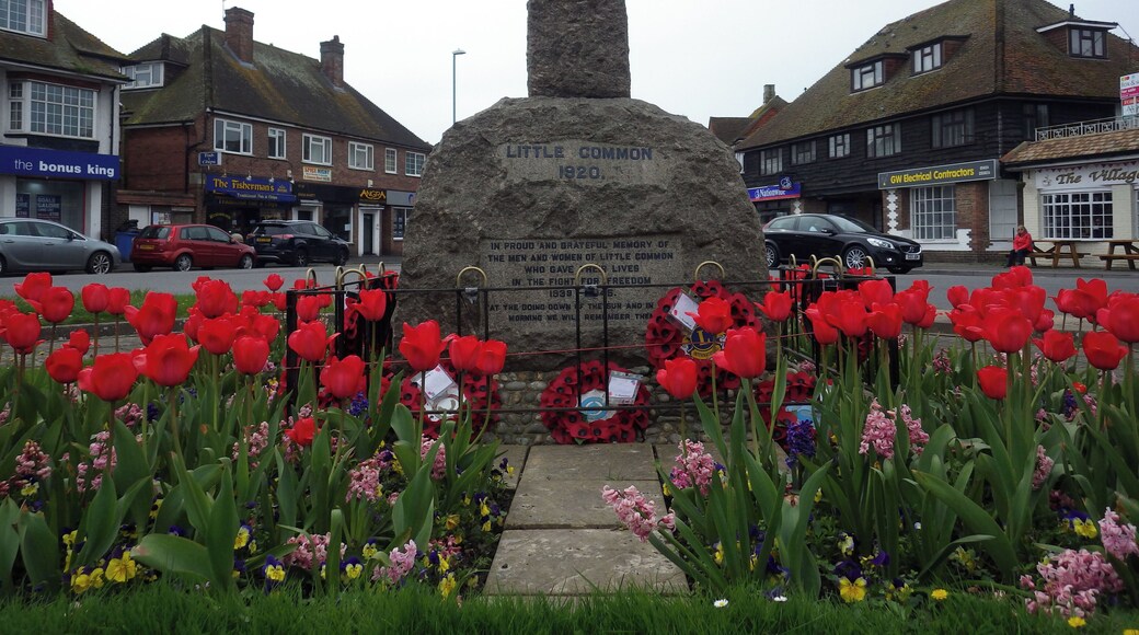 North face of the war memorial built by L F Roslyn in 1920.