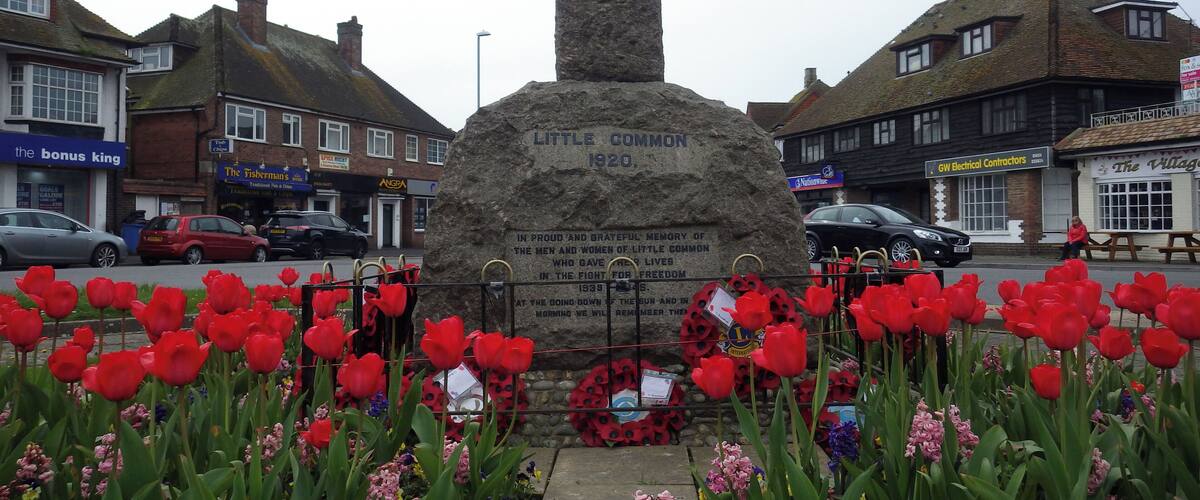 North face of the war memorial built by L F Roslyn in 1920.