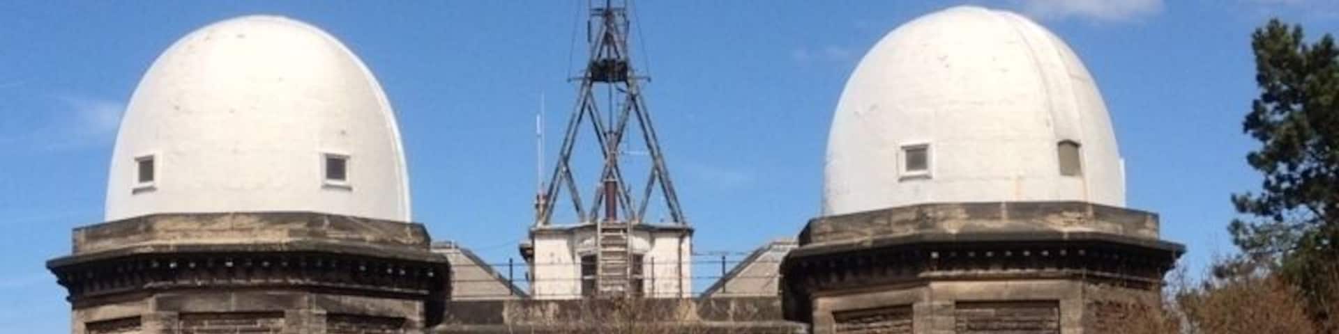 Bidston Observatory built in 1865. Was built to observe the tides for the Dee and Mersey estuaries. As the highest point in the Wirral peninsula  Bidston Hill has excellent views of the Dee estuary towards Wales  and the Mersey estuary towards Liverpool