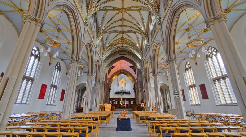 Here is an hdr photograph taken from Blackburn Cathedral. Located in Blackburn, Lancashire, England, UK.