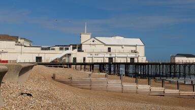Bognor Regis pier West Sussex panoramic view
