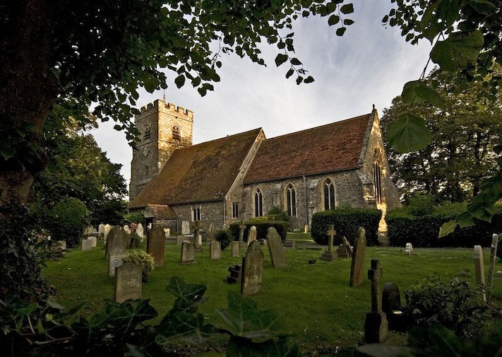 St. Marys Felpham St. Marys Felpham from the cemetery wall.