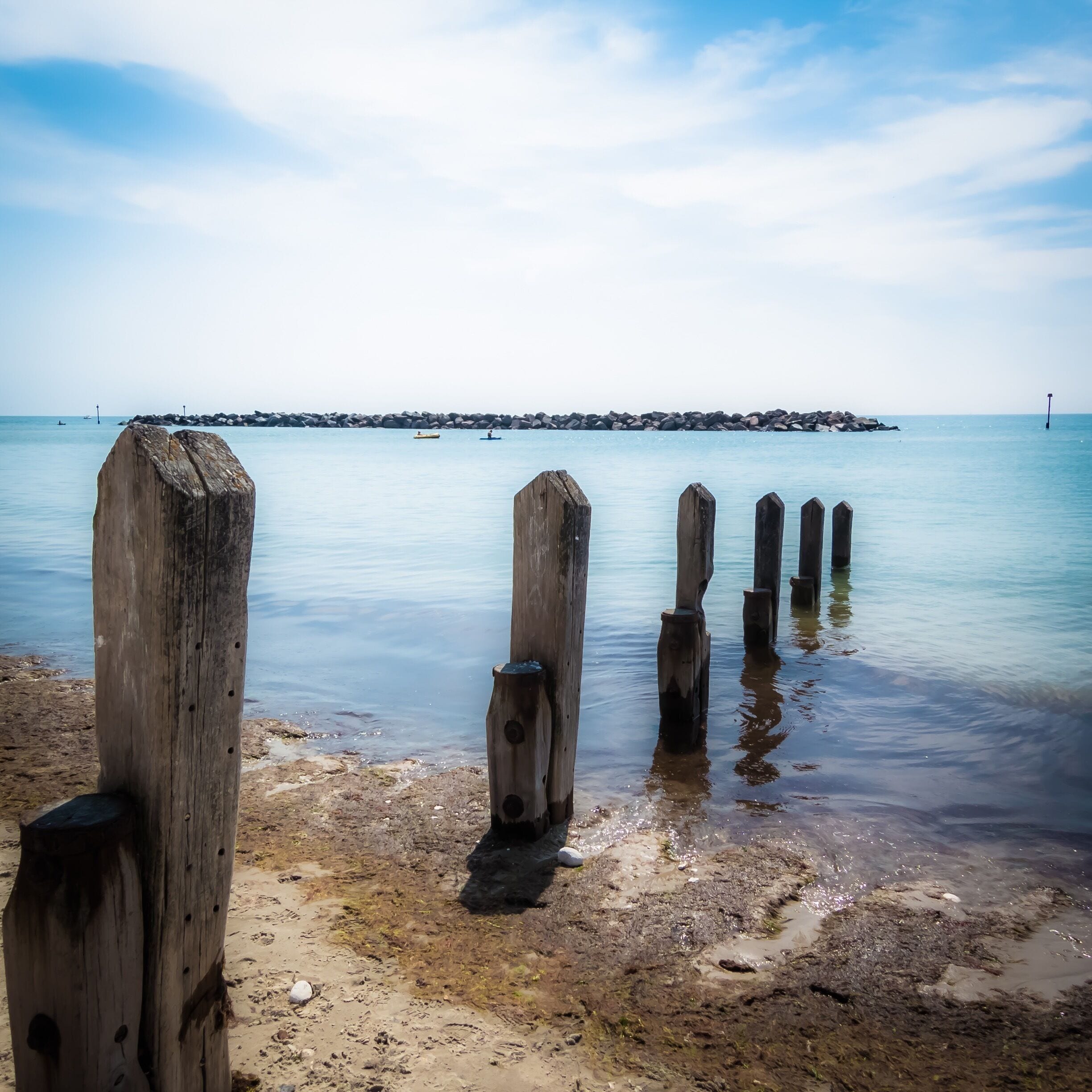 Hidden treasure near Bognor, West Sussex. Parking a nightmare - but worth it.