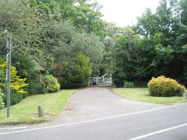 Entrance to The Manor House at Middleton-on-Sea