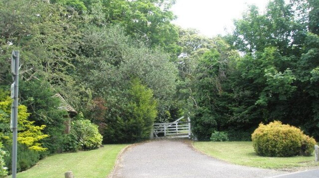 Entrance to The Manor House at Middleton-on-Sea