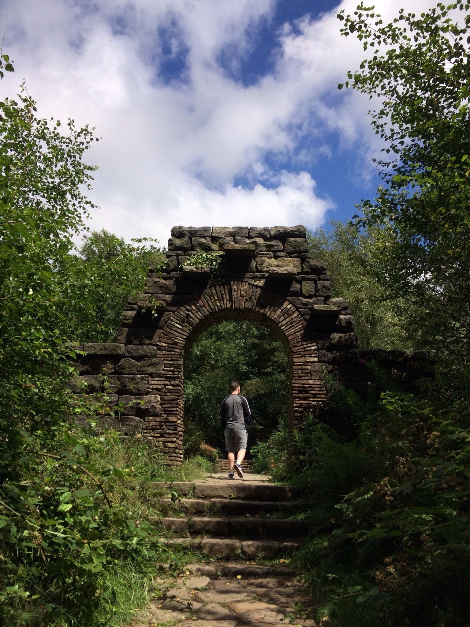 Rivington Terraced Gardens. Work on the gardens started in 1905 and continued until Lord Leverhulme's death in 1925. #TakeAHike