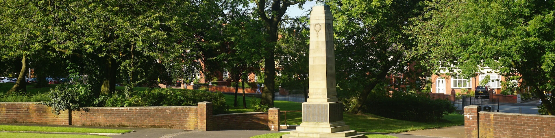 Photograph of Farnworth War Memorial, Greater Manchester, England