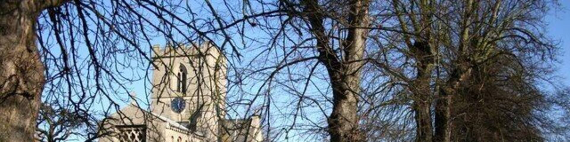 Church Road Churchyard wall in Bicker