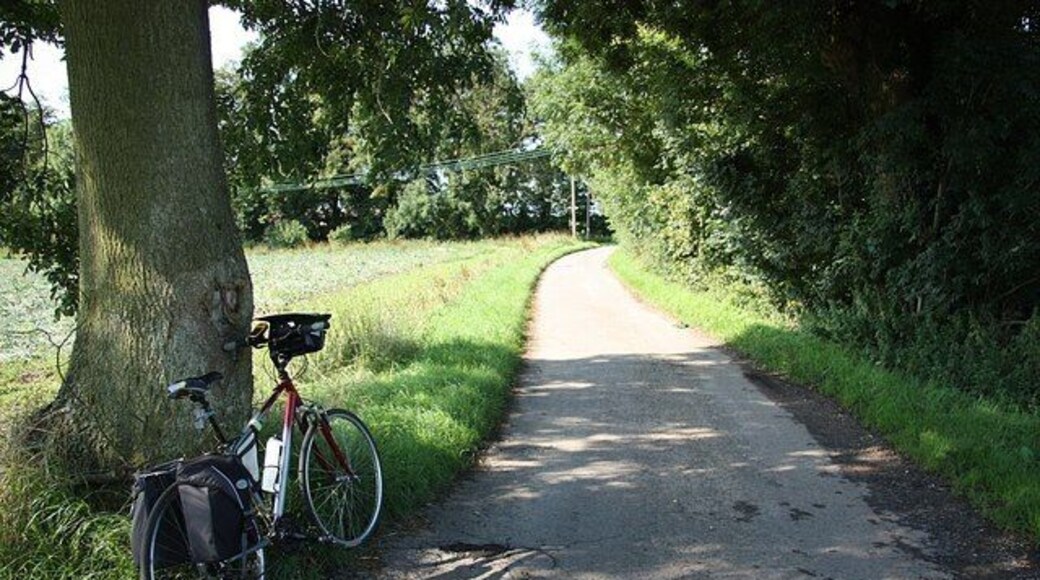 Church Lane Country Lane west of Kirton