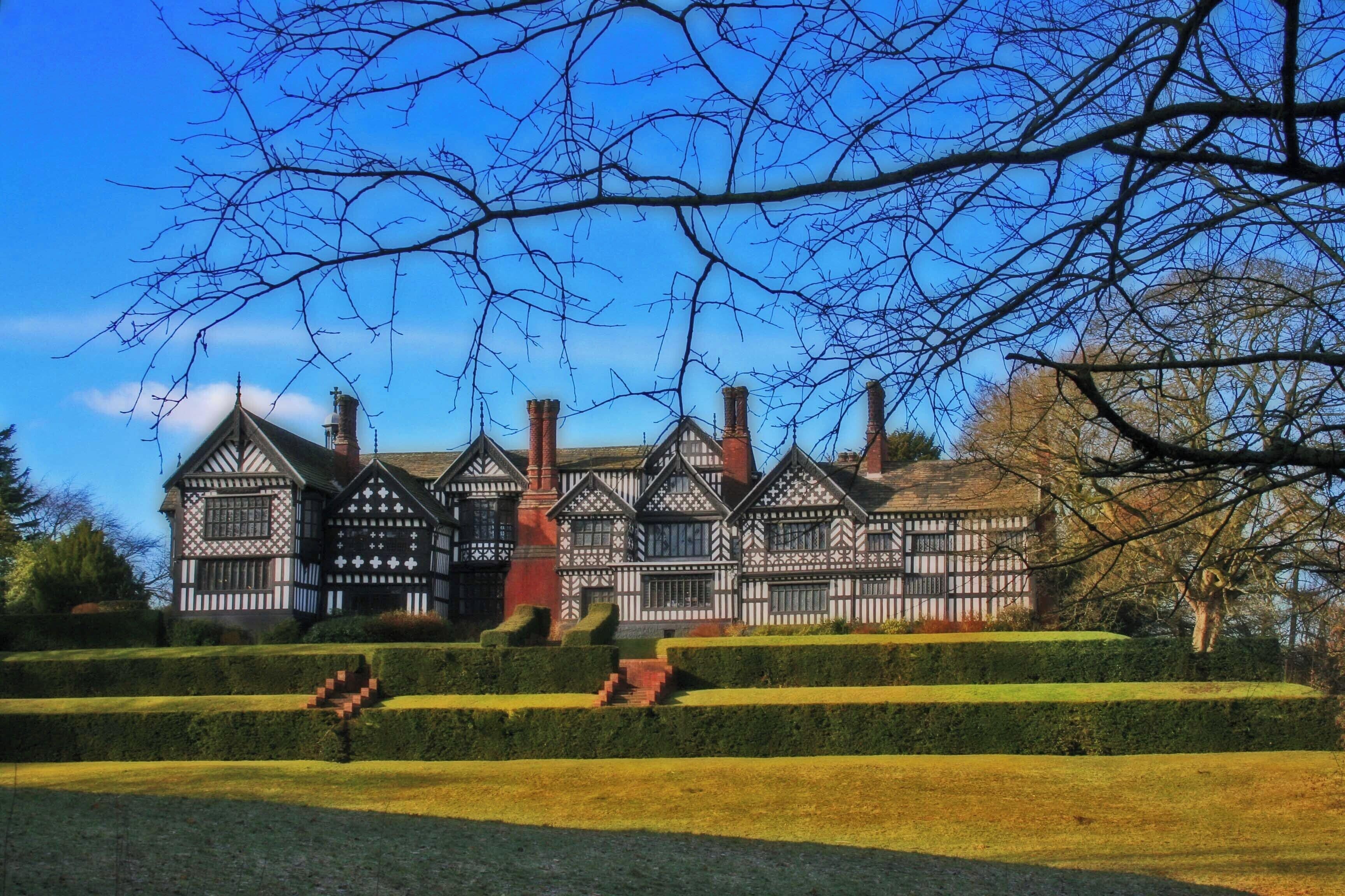 Bramall Hall, Bramhall, Greater Manchester, England.