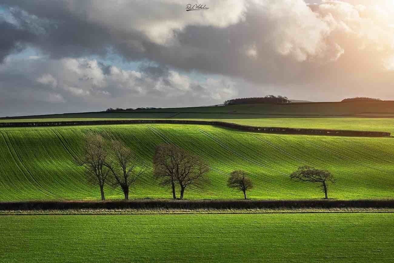 Countryside views at Lilstock