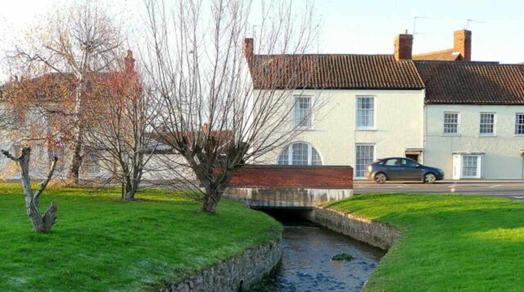 North Petherton brook Unnamed watercourse which flows from under the A38 through the centre of the town.