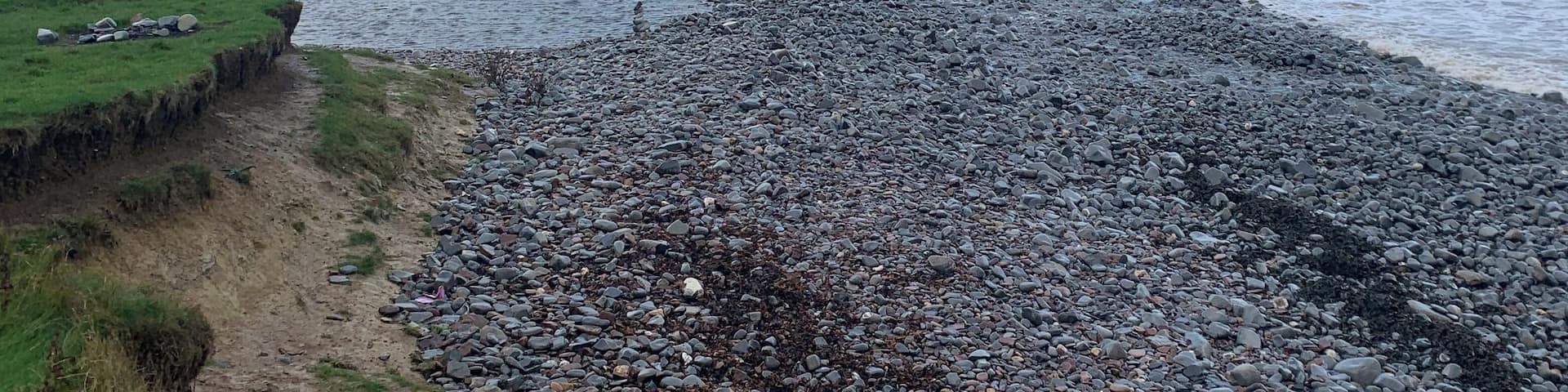 Lovely walk down to the beach - even in the rain. Very peaceful.