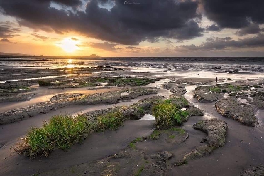 Images captured at steart beach at sunset...