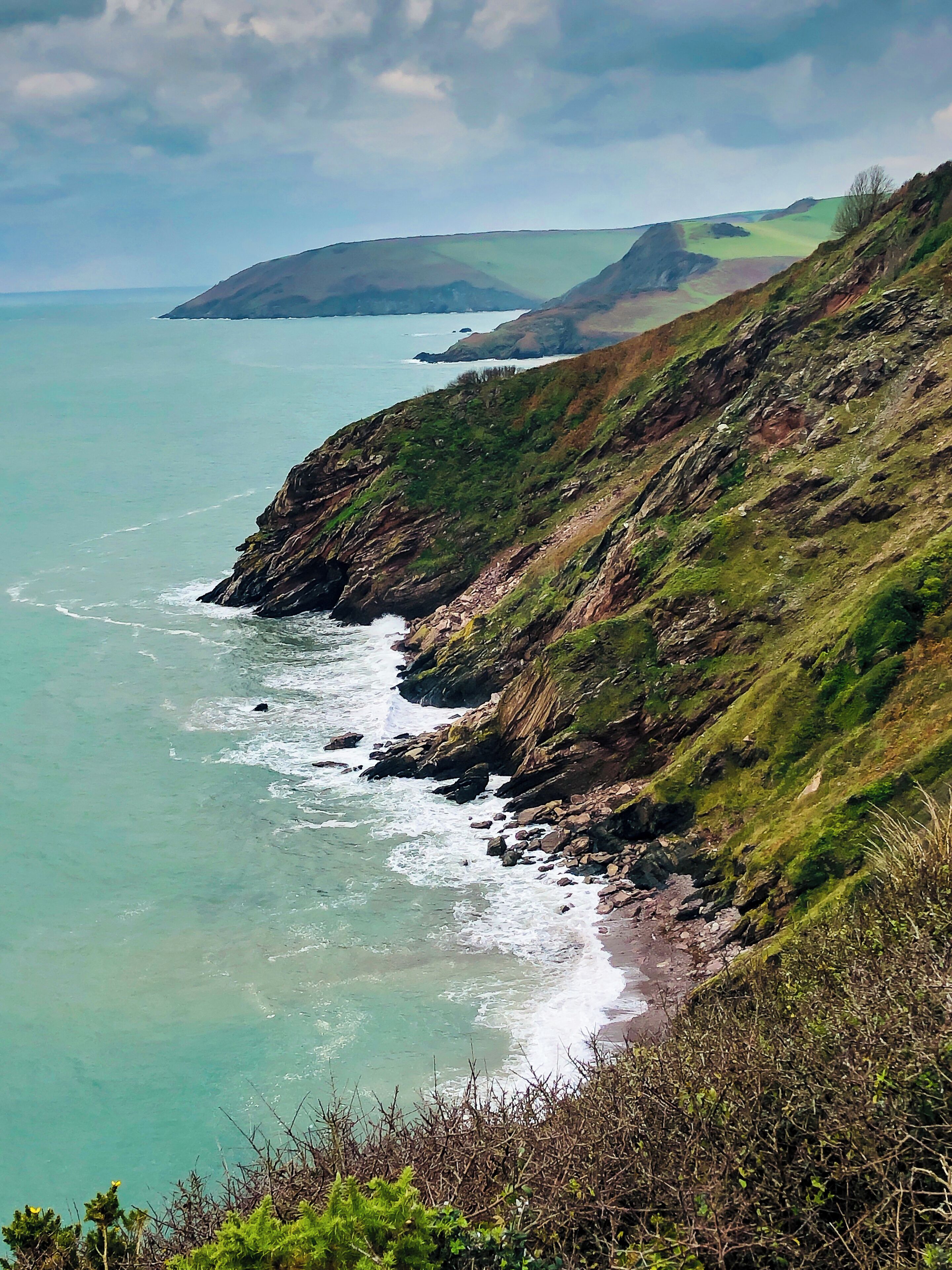 From Berryhead looking west. Quick grab with an iphone
