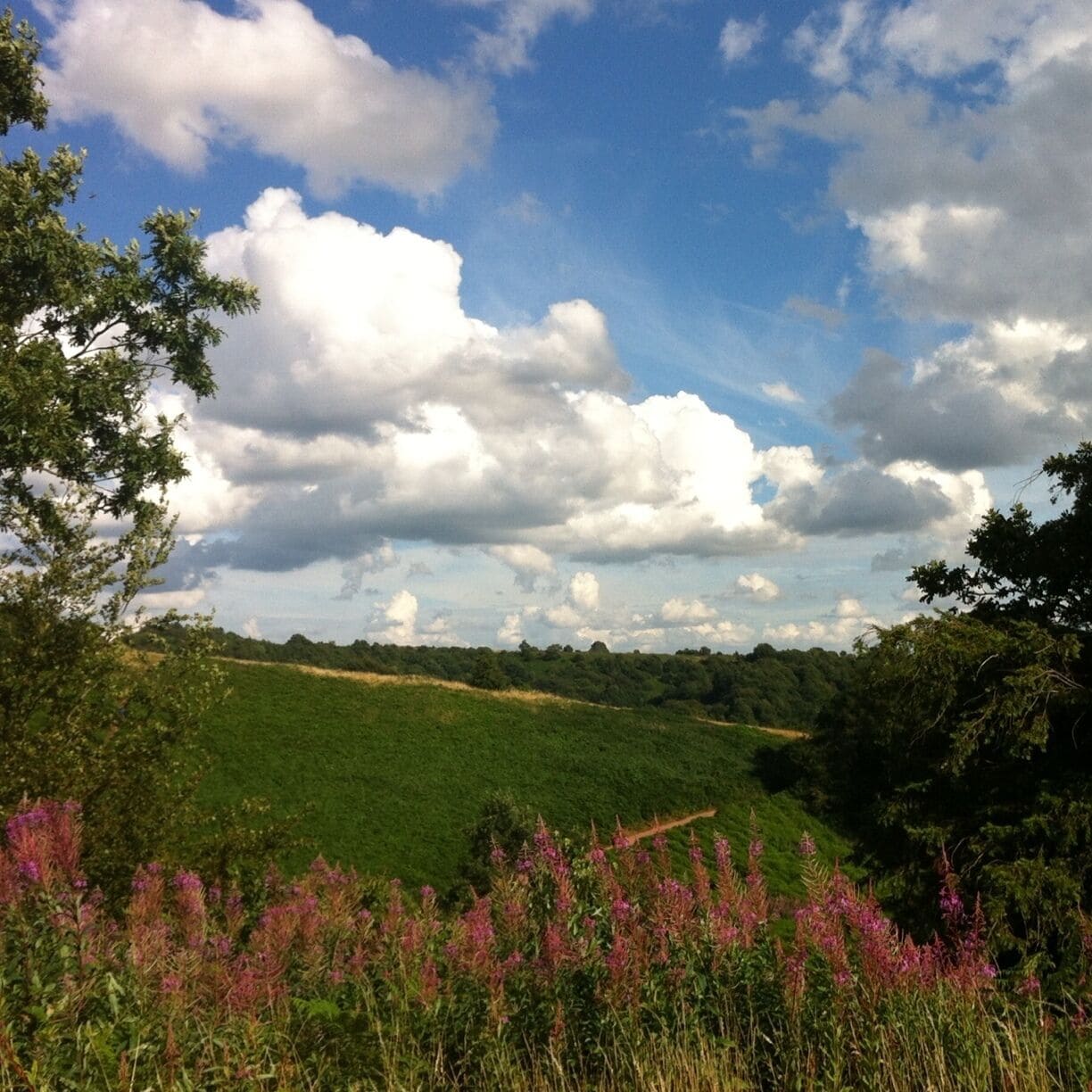Amazing Clouds over The Clent Hills