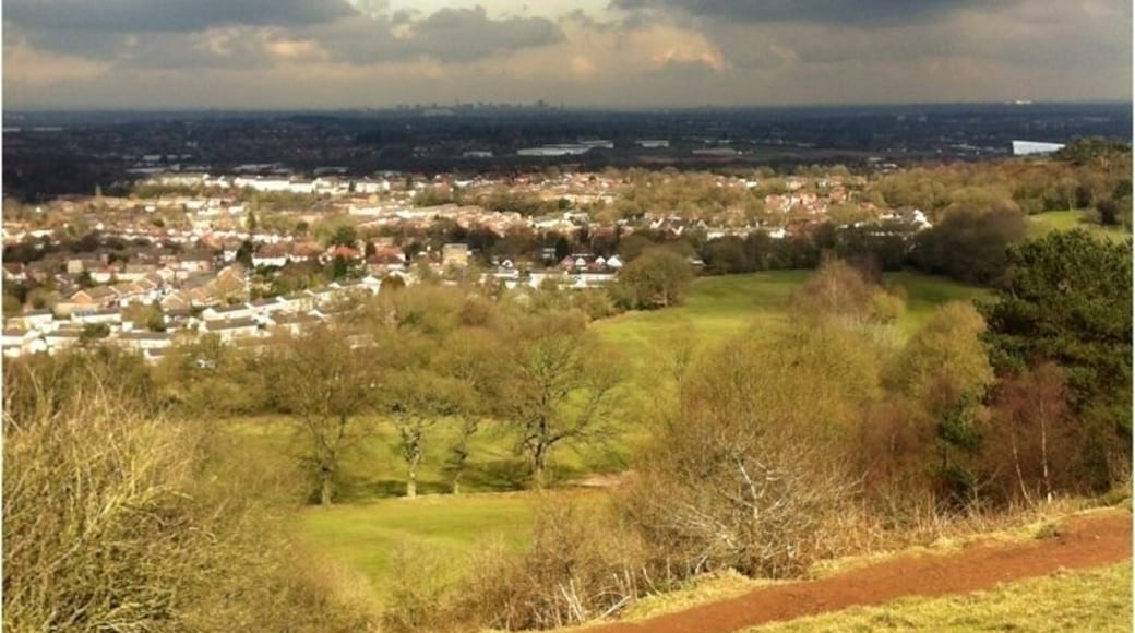 Amazing view over Birmingham from Beacon Hill.