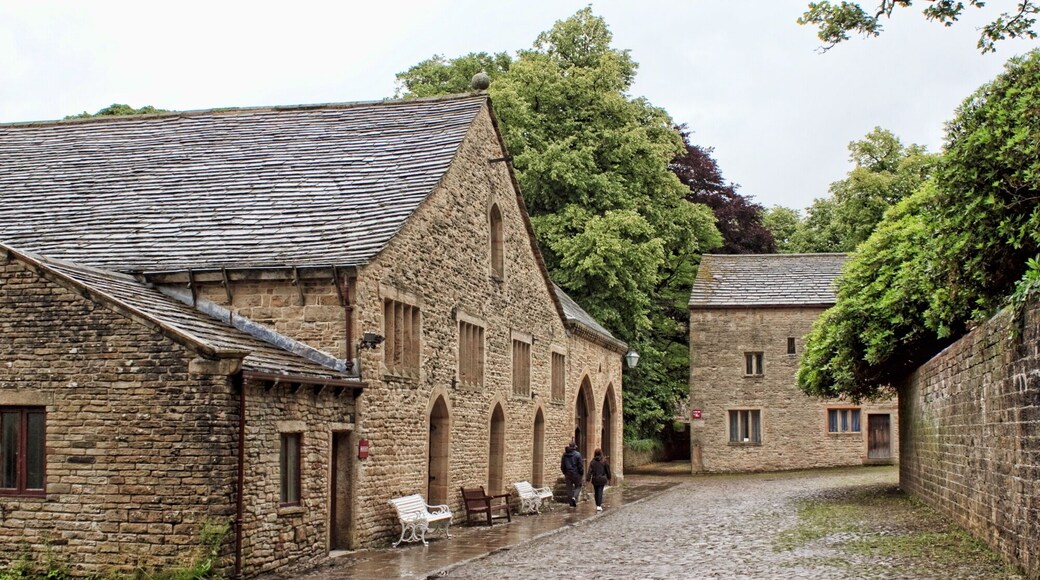 The Great Barn and coach House, Gawthorpe Hall.