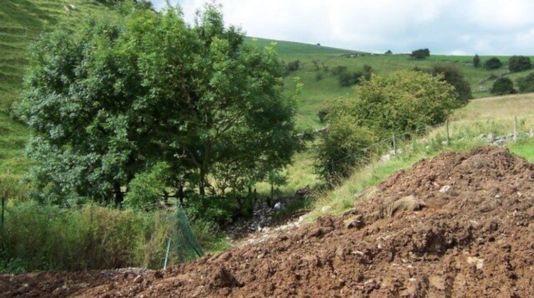 View Down Valley Near Dale End