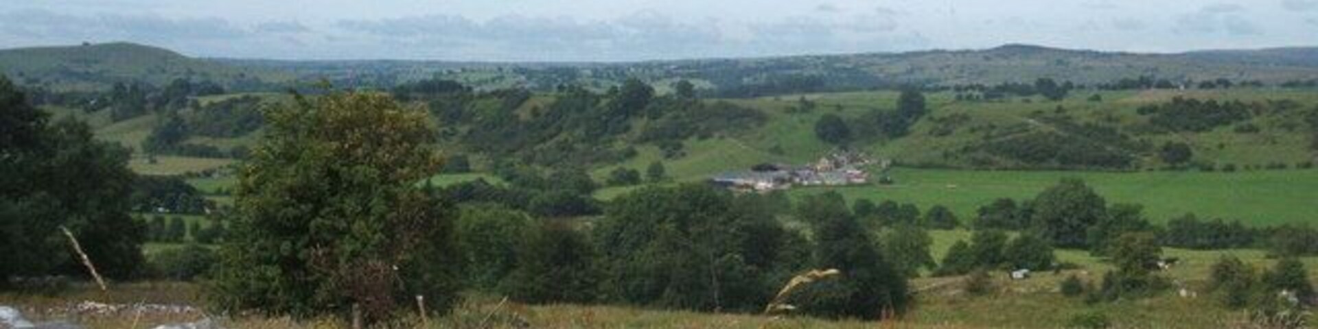 View across the Dove Valley, north of Hartington
