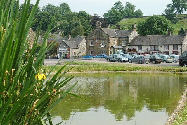 Hartington is near but not on the River Dove, The Devonshire Arms