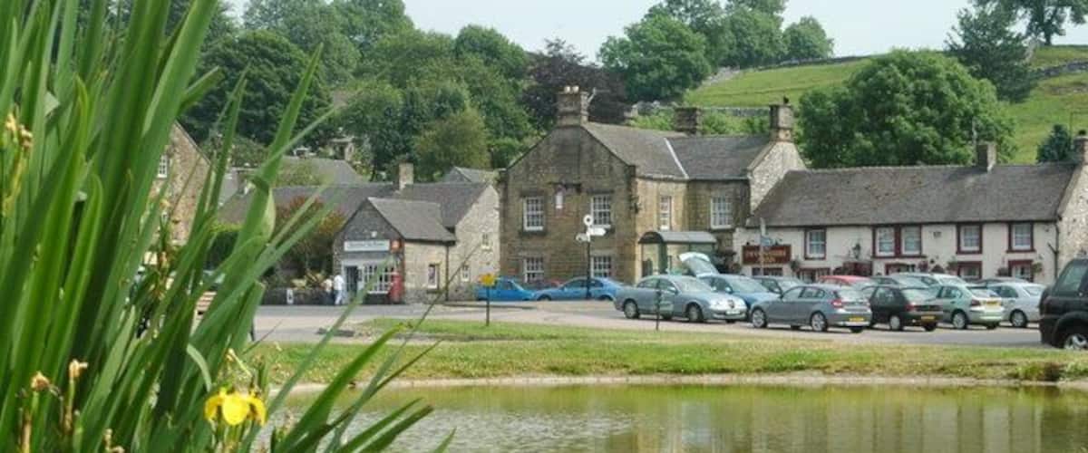 Hartington is near but not on the River Dove, The Devonshire Arms