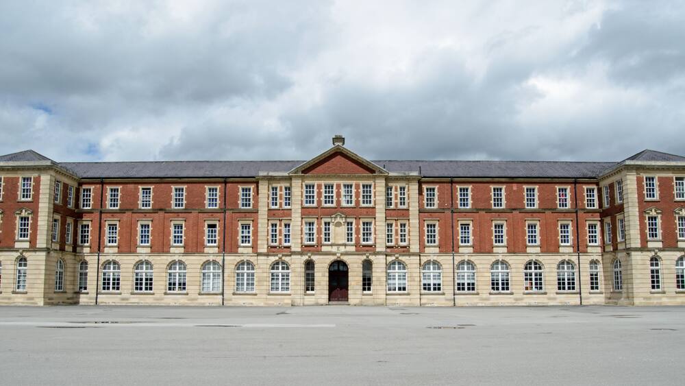 New College buildings, Sandhurst Military Academy, Berkshire