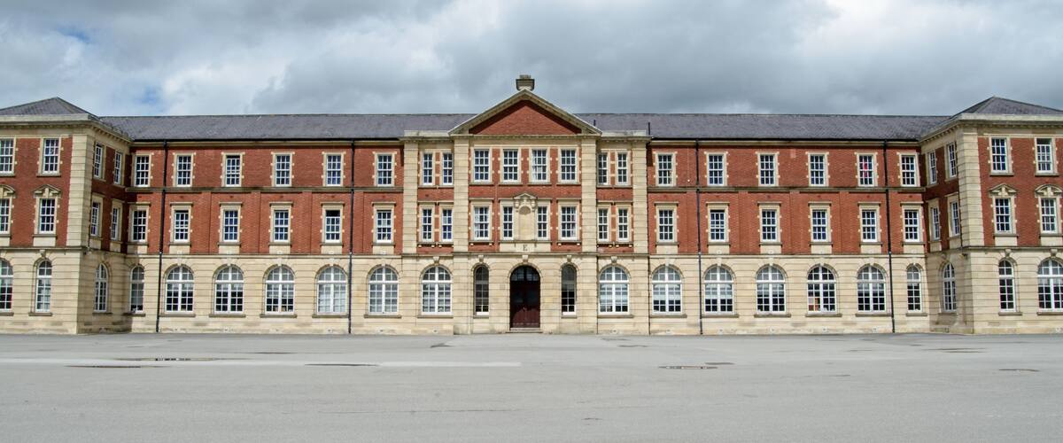New College buildings, Sandhurst Military Academy, Berkshire