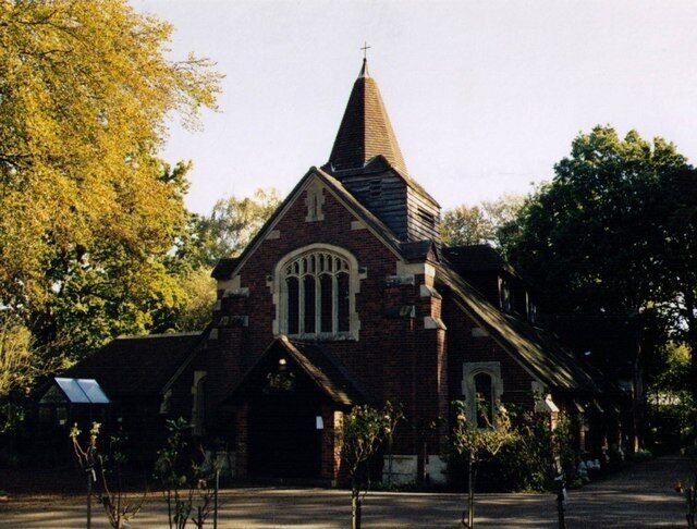 St Andrew, Frimley Green Grade 2 listed building erected in 1911.