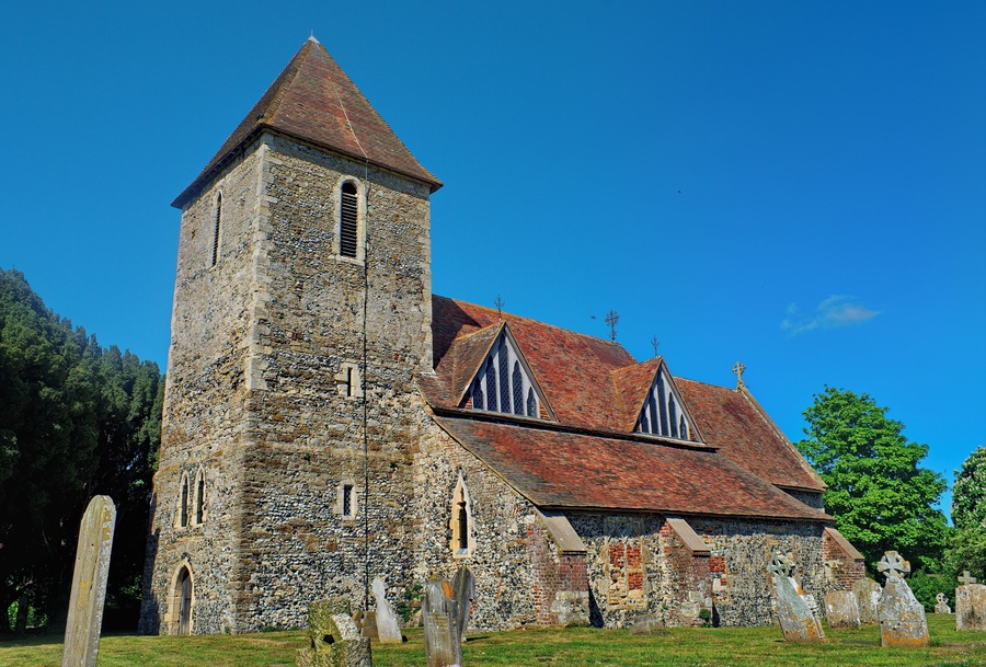 St Mildred's Church in Preston-next-Wingham, Kent.