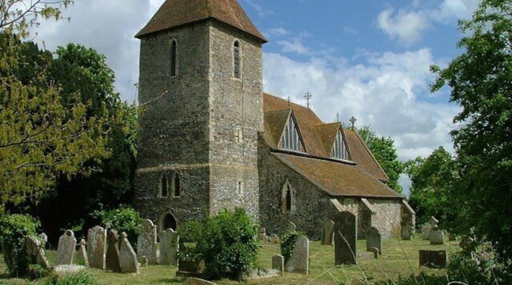 St. Mildred's Church, Preston, Kent Note unusual dormer windows probably put in to better illuminate the interior. Records from 1558 but church noted in Domesday Book.