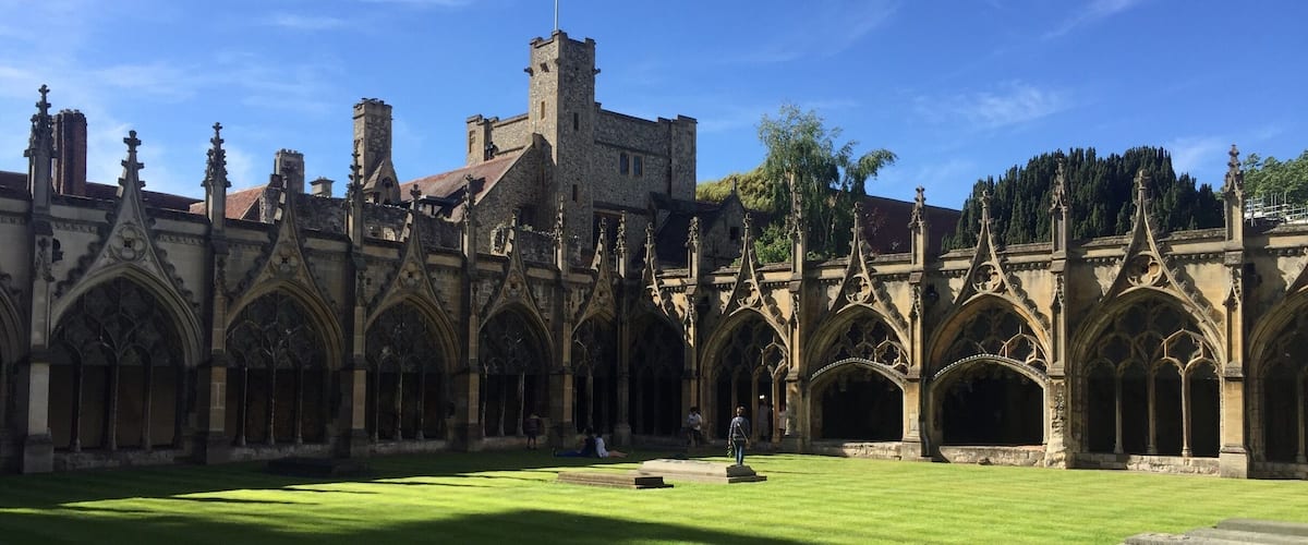 The tranquility of this place