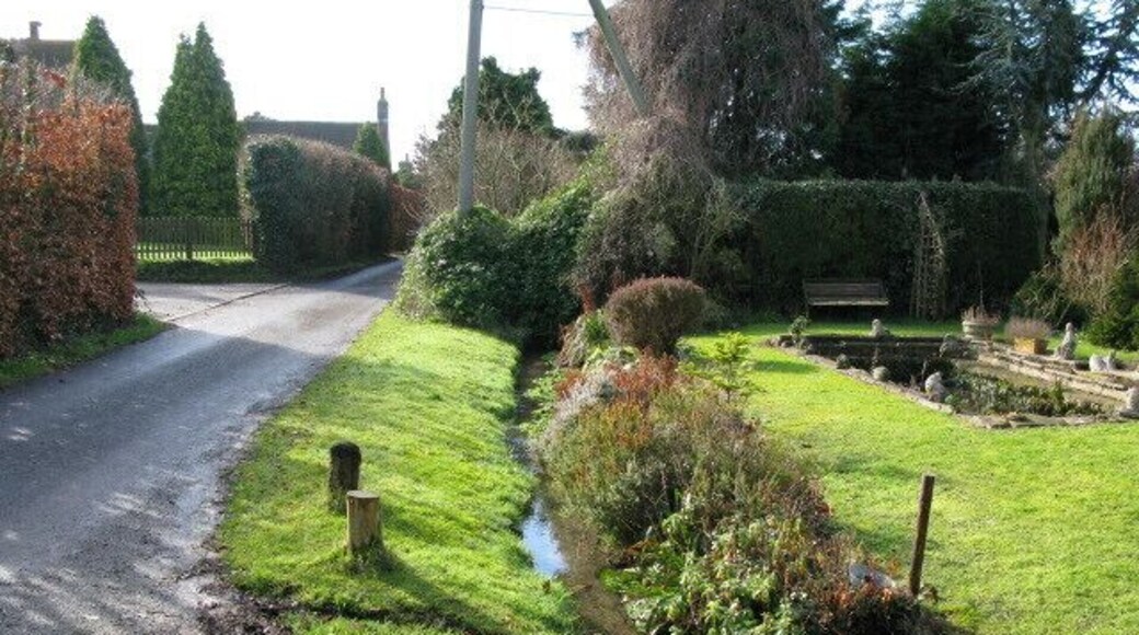 The brook of Padbrook Lane? The little brook runs through the front garden of Padbrook Cottage.