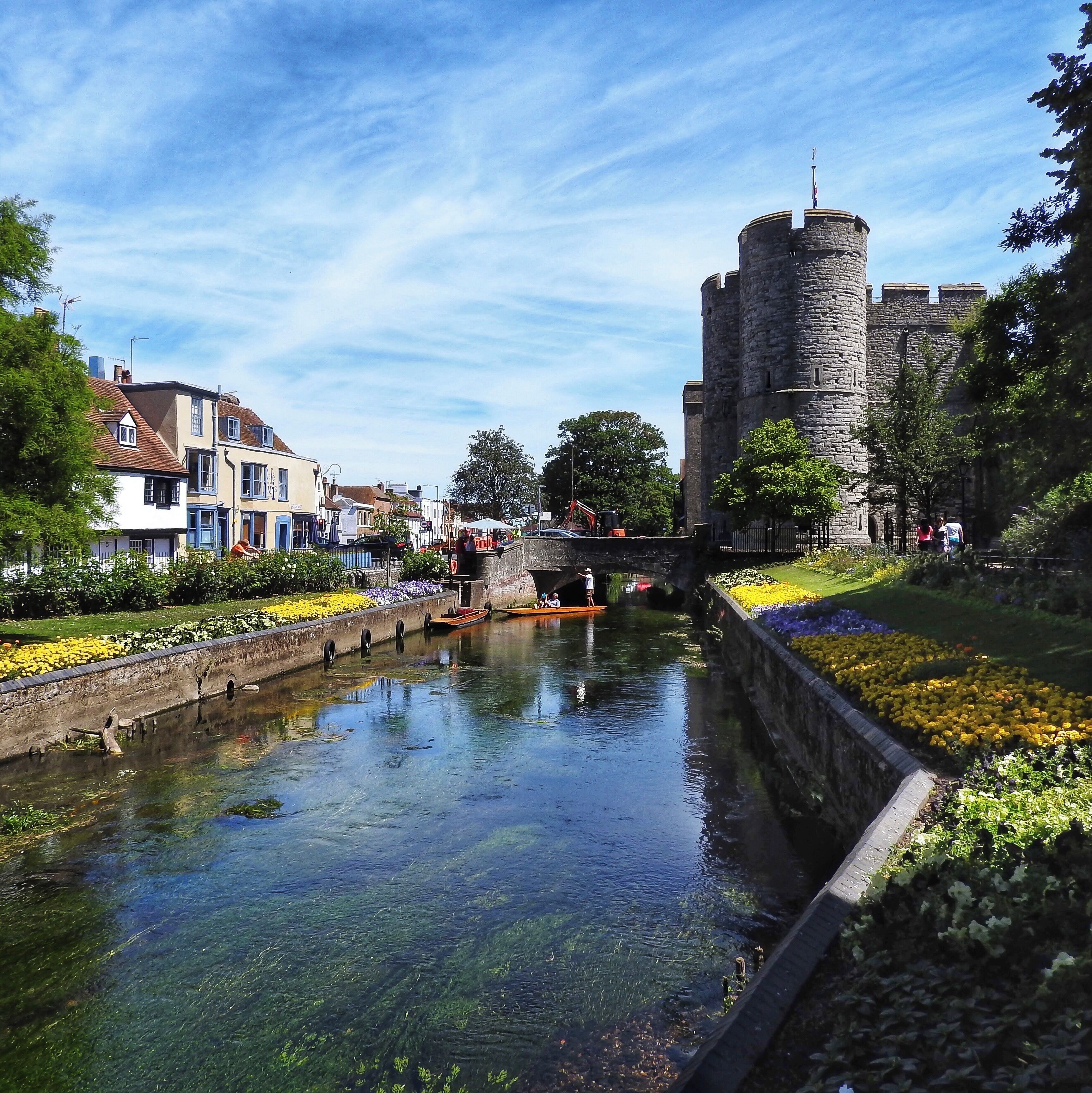 The historic River Stour which flows through Canterbury, England. (June 2017)
#LocalSecrets #Trovember #History