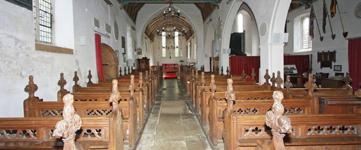All Saints, Petham, Kent - East end