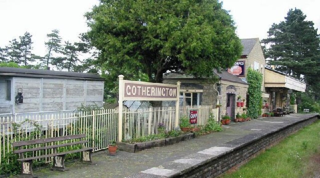 Gotherington Station. On the Gloucestershire Warwickshire Railway, now a private home.