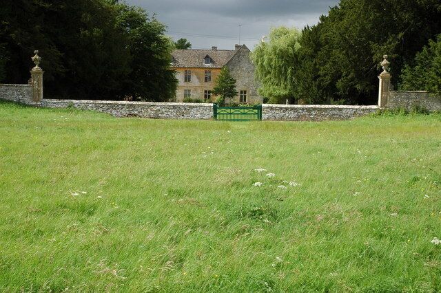 Cassey Compton This is the farmhouse to the farm at Cassey Compton, however, due to its size it appears to be more like a manor house.
