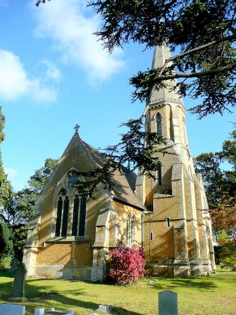 Christ Church, Gretton A graceful village church built in 1868 to replace an earlier one which became ruined.