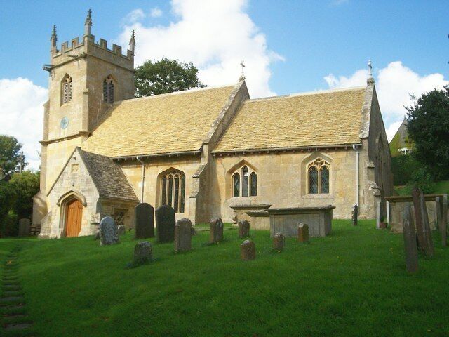 Woolstone Church.