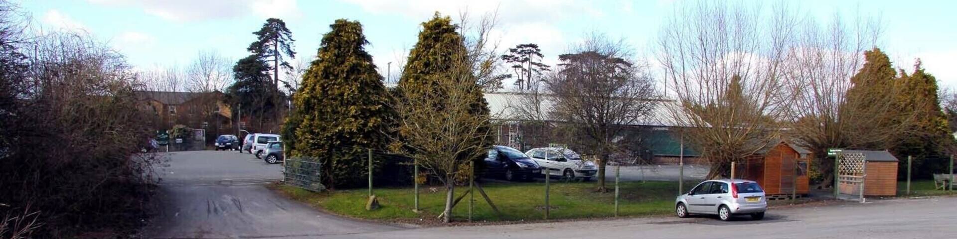 The car park at Wyevale Garden Centre in Brockworth