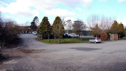 The car park at Wyevale Garden Centre in Brockworth